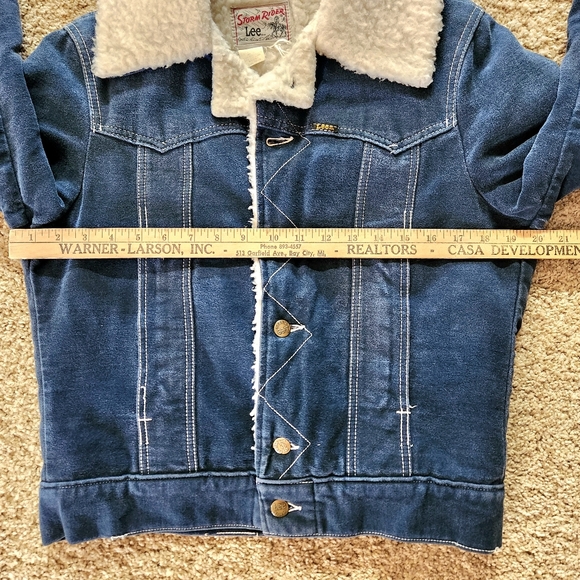 VTG 70's Lee Storm Rider Jacket  Size Refer to Measurements Color Blue - Picture 8 of 16